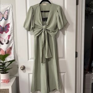 Altar’s state Two Piece Bubble Sleeve Set